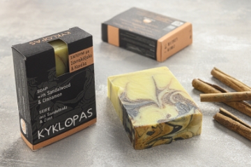 Olive Oil Soap with Sandalwood & Cinnamon Olive Oil Soap with Sandalwood & Cinnamon