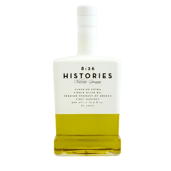 8:26 Histories Superior Extra Virgin Olive Oil 500ml