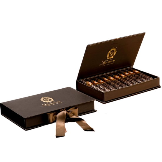 Handmade Luxury Dark Chocolate Cigars 10 items,  Laurence