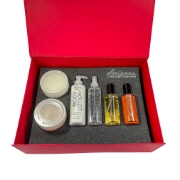 Blue Scents Natural Cosmetics Gift Set Olive Oil 6 item