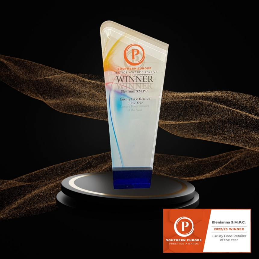 Wir haben die Auszeichnung „Prestigeträchtiger Luxuslebensmittelhändler des Jahres“ gewonnen!