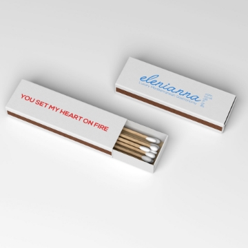 Custom Matches with Messahe for Milos Whispers of Love: A Luxurious Mediterranean-Inspired Candle for Aromatic Romance Custom Matches with Messahe for Milos Whispers of Love: A Luxurious Mediterranean-Inspired Candle for Aromatic Romance