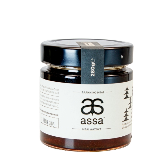 Forest honey is a natural blend consisting of honey from oak-chestnut-wild herbs 280g Assa