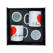Celebrate Love with a Personalized Luxury Gift Box with Mug and  Candle Limited Edition