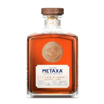 Metaxa Private Reserve Orama Brandy 40% 0.7L - Exquisite Greek Brandy Bottle of Metaxa Private Reserve Orama Brandy 40% 0.7L