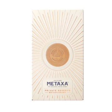 Luxurious Packaging of Metaxa Private Reserve Orama Brandy Metaxa Private Reserve Orama Brandy with Elegant Packaging