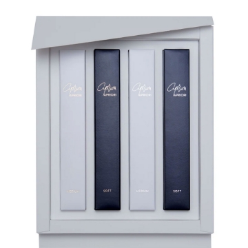 Apriori Four-Piece Signature Series Set Of Toothbrushes - Full Set A complete set of Apriori Four-Piece Signature Series toothbrushes featuring various colors and ergonomic design.