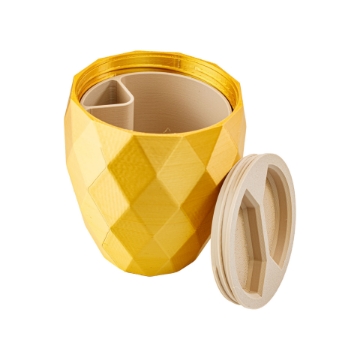 Eco-Friendly Pistachio Cup with Waste Compartment & Lid Eco-Friendly Pistachio Cup with Waste Compartment & Lid