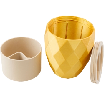 Eco-Friendly Pistachio Cup with Waste Compartment & Lid Eco-Friendly Pistachio Cup with Waste Compartment & Lid