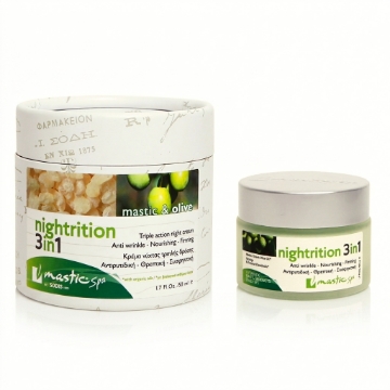 Mastix & Olive NIGHTRITION 3-in-1 Nachtcreme mit Chios Mastix