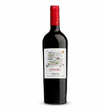 Domain Skouras Synoro 2019 g.g.A. Peloponnes Rotwein – Cabernet Franc, Merlot, Agiorgitiko Cuvée 750ml | Ausbau in französischen Eichenfässern, hochgelegene Weinberge der Argolis