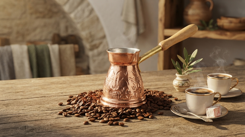 Das luxuriöse Kaffee- und Teeritual: Ein Leitfaden zu handgefertigten Kupfer-Briki als exquisites Geschenk