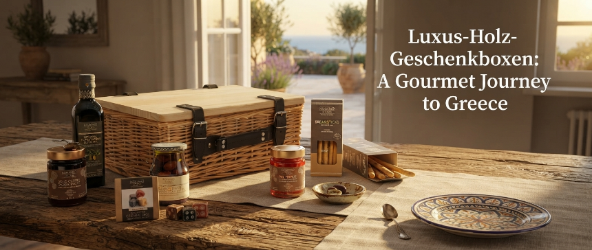 Luxus-Holz-Geschenkboxen: Die Kunst des gehobenen Schenkens und Gourmet-Erlebnisses