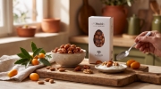 Lazaris Mandola Kumquat – Greek Caramelized Kumquat, 200g on a clean ecommerce background