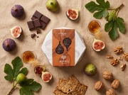 Lazaris Fig Pie Chocolate-Brandy – Corfiot Fig Dessert, 200g on a clean ecommerce background